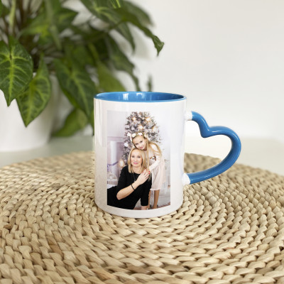 Hrnek modré ucho SRDCE 300ml