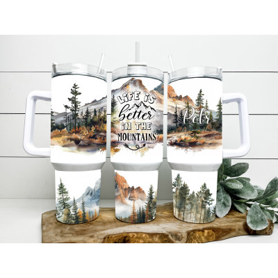 Cestovní termohrnek Hory 2