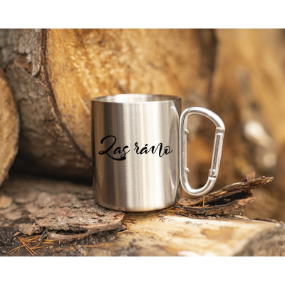 Nerezový hrnek Zas ráno 300ml