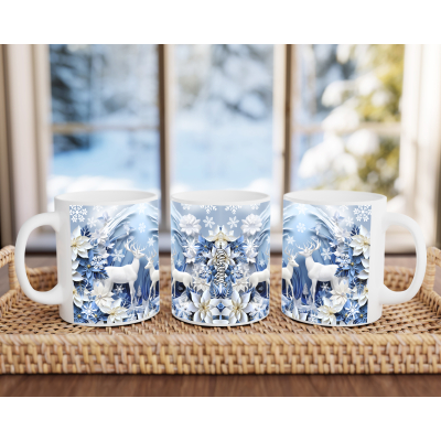 Hrnek 3D motiv Sobi modří