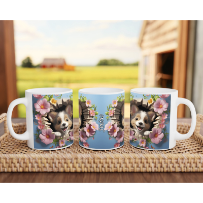 Hrnek 3D motiv Pejsek