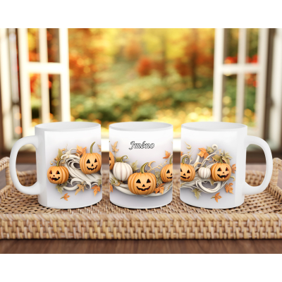 Hrnek 3D motiv Dýně